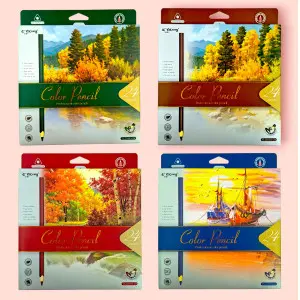 Yalong YL231015-24 | Colored Pencils 24 Colors Box