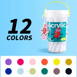 DK DK001-12 | Acrylic Markers Set 12 Colors