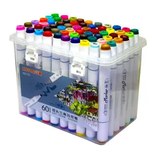 BK-00050127 | Sketch Marker Set 60 Colors Dual-Tip