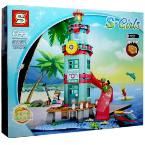S-Girls 6573 | Constructor Set Lighthouse STEM Durable Components