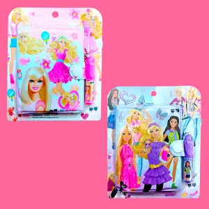 Barbie BK-00102398 | Notepad Barbie-Themed Compact