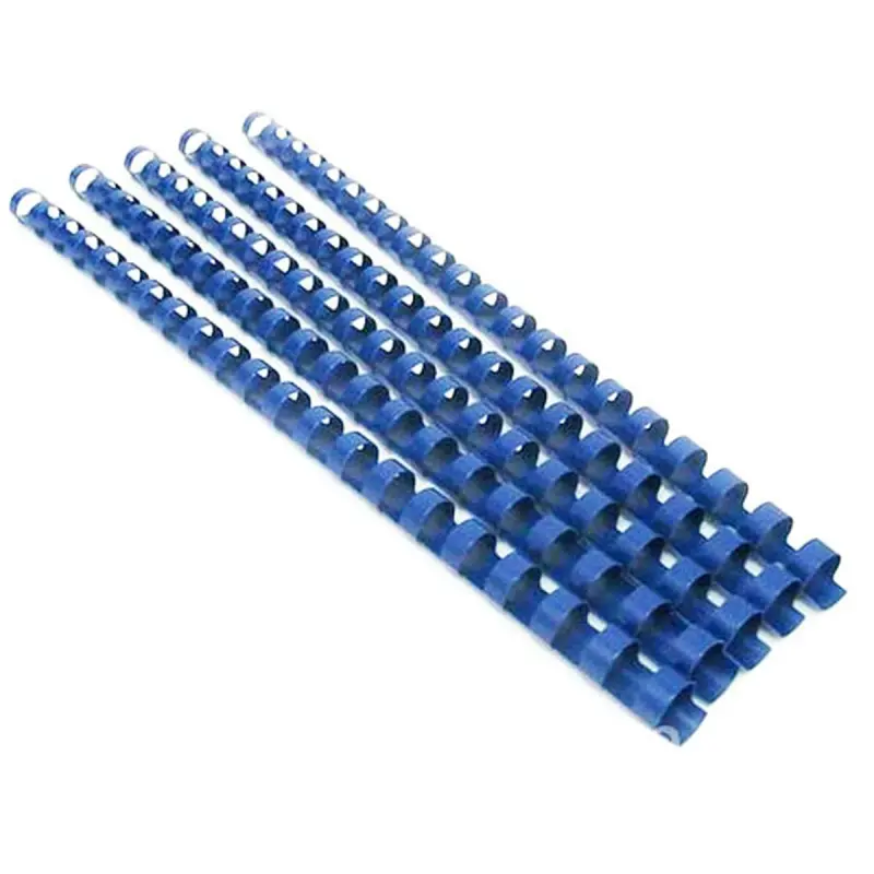 BK-00050342 | Plastic Binding Coil 12 mm Blue