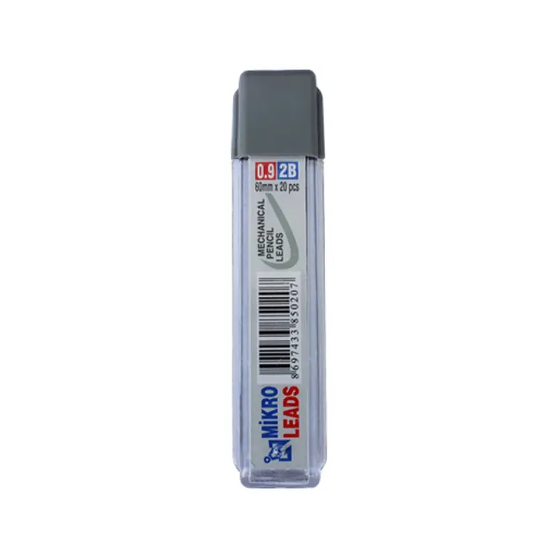 MIKRO LEADS BK-00019292 | Грифели для карандашей 0,9 мм 2B