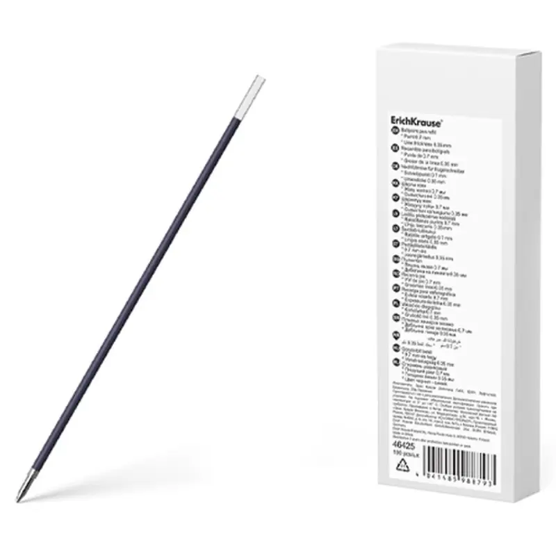 ErichKrause R-301 Stick | Ballpoint Pen Refill Blue 140 mm