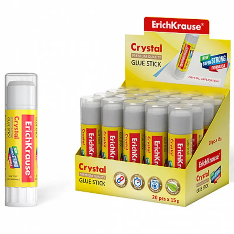 ErichKrause BK-00093941 | Клей-канцелярский прозрачный 15 г