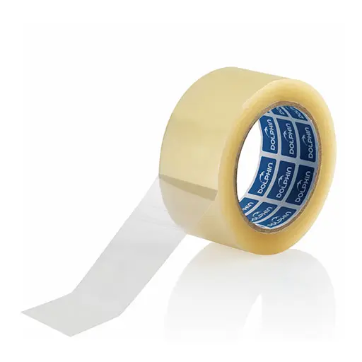 Dolphin 00-00003826 | Transparent Packaging Tape 48 mm x 100 m