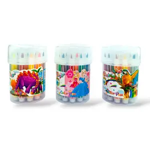 Tongdi 6877-18 | Flomasterler 18 reňk toplum