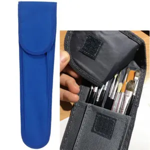 Unbranded BK-00093554 | Brush Holder Blue Fabric