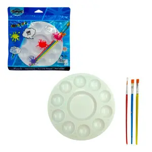 Palette BK-00102257 | Art Palette 10 Cells Durable Plastic