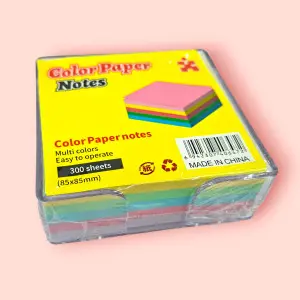BK BK-00101124 | Sticky Notes 76x76mm 4 Colors 300 Sheets