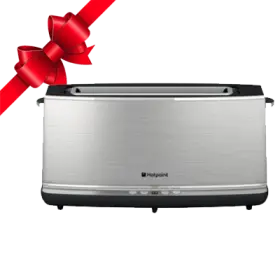 Hotpoint 2-Slot Stainless Steel Toaster