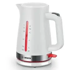 Bosch Electric Kettle 2400W, 1.7L, White