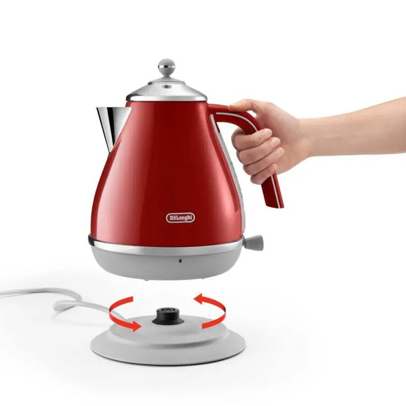 Электрочайник Delonghi 1,7 л, Красный
