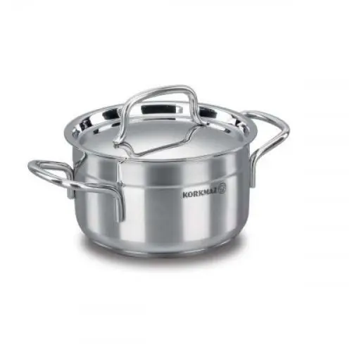 KORKMAZ A1017 | Casserole Stainless Steel 2.5 L