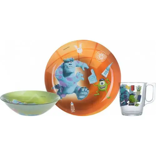 LUMIN P9261 | 3pc Disney Monsters Set Licensed Merch
