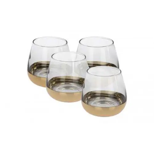 Luminarc-R P9303 | Tumbler Electric Gold 300 ml 4 pcs Set