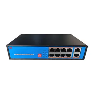 STAR TV FF-Q82A | 8-портовый PoE-коммутатор 120 Вт металлический корпус