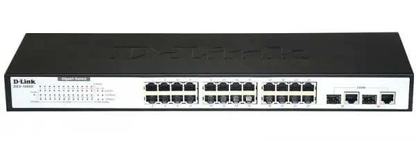 D-Link DES-1026G | 24-Port Network Switch 10/100 Mbps + 2 Gigabit Combo