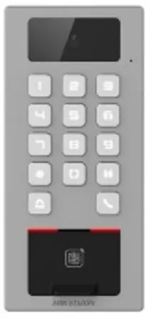 HIKVISION DS-K1T502DBFWX-C | Giriş Terminaly Biometrik, Kart, PIN, 2 MP Kamera