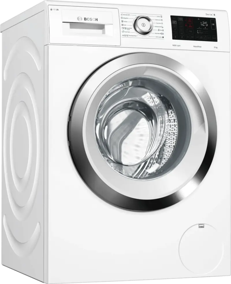 Стиральная машина Bosch Serie 6 - 9 кг, белый, 1400 об/мин
