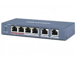 Hikvision DS-3E0106MP-E/M | PoE Switch 4-Port 10/100 Mbps Extend Mode