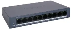 HIKVISION DS-3E0110MP-E/M | PoE-коммутатор 8 портов, неуправляемый, 60 Вт