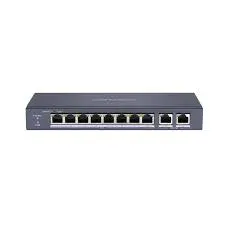 HIKVISION DS-3E0110MP-E/M | PoE Switch 8 Portly Dolandyrylmadyk 60W
