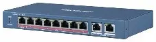 HIKVISION DS-3E0310P-E/M | PoE switç 8 port, dolandyrylmadyk, 60 W
