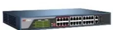 HIKVISION DS-3E1326P-EI | Dolandyrylýan PoE Switch 24 port 230 Wt