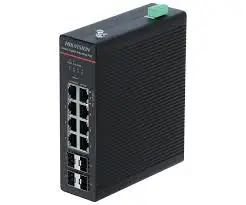HIKVISION DS-3T1512HP-SI-8P4F | Senagat PoE switch 8 port Gigabit Dolandyrylýan