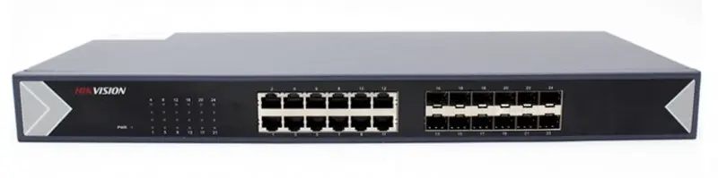 HIKVISION DS-3E0524TF | Switch 24-Port Unmanaged 12 SFP Gigabit