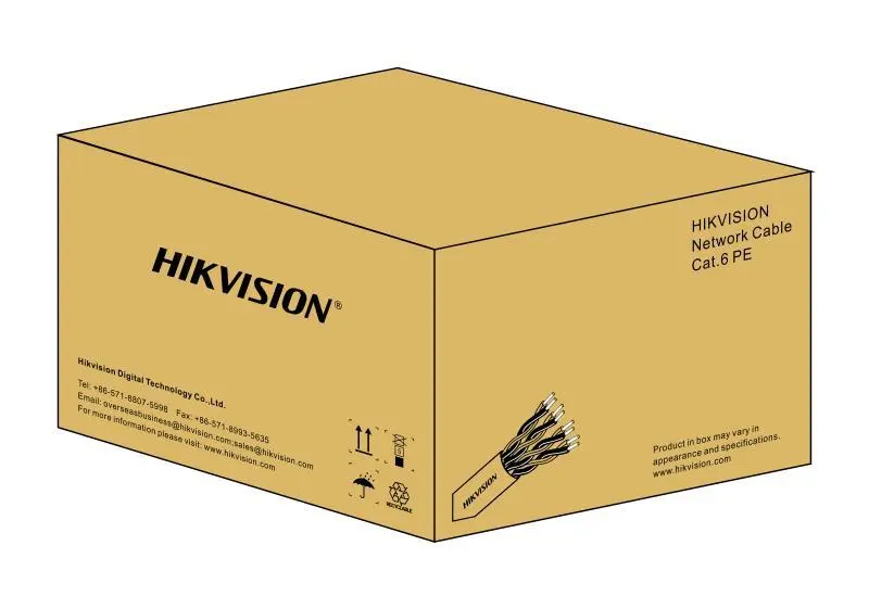 HIKVISION DS-1LN6AFPSL4 | CAT6 S/FTP mis kabeli 305 m LSZH
