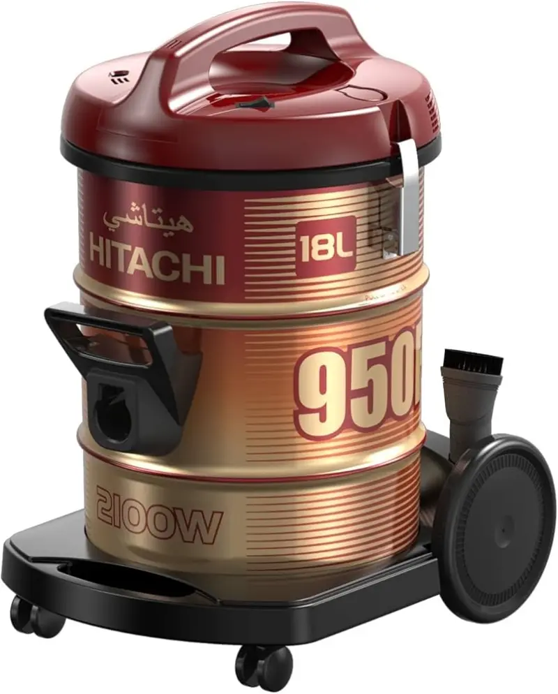 Original Hitachi Vacuum Cleaner 18L Red-Black 2100 Watt