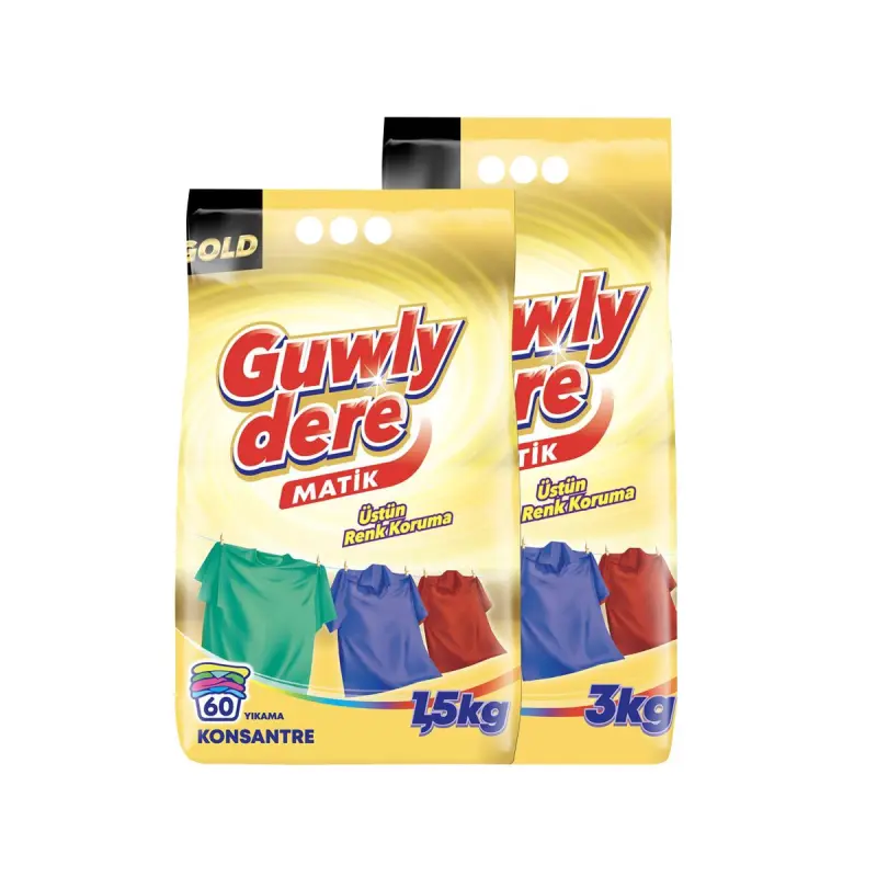 Guwly dere 4834000063576 | Laundry Powder 1.5 kg Gold