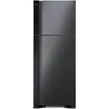 Оригинальный холодильник Hitachi 330л Черное стекло Deluxe