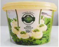 NUR 4833004985440 | Mayonnaise 2.5 kg Tub for HORECA