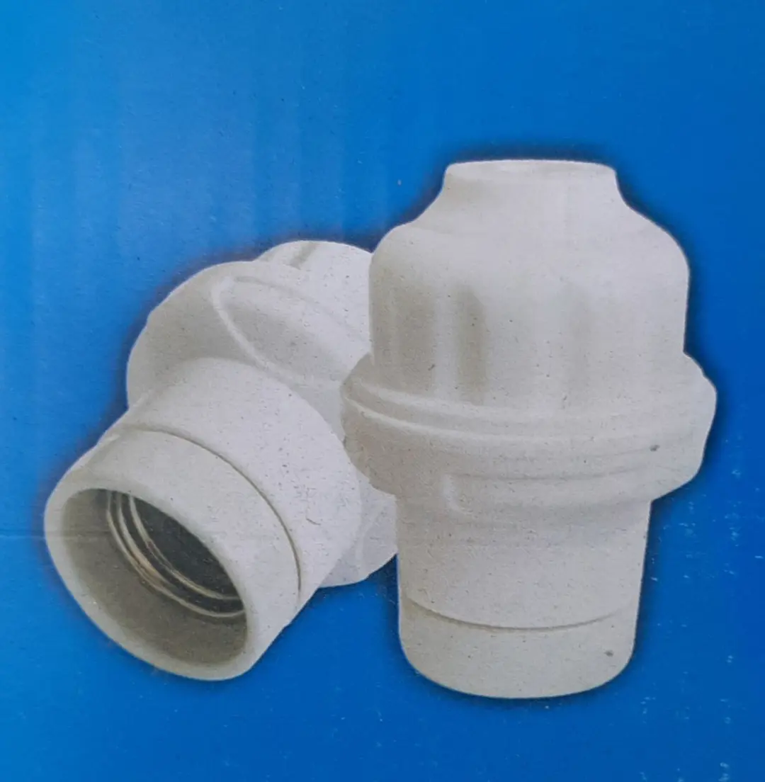 E27 White | Lamp Holder Universal Socket Durable Plastic