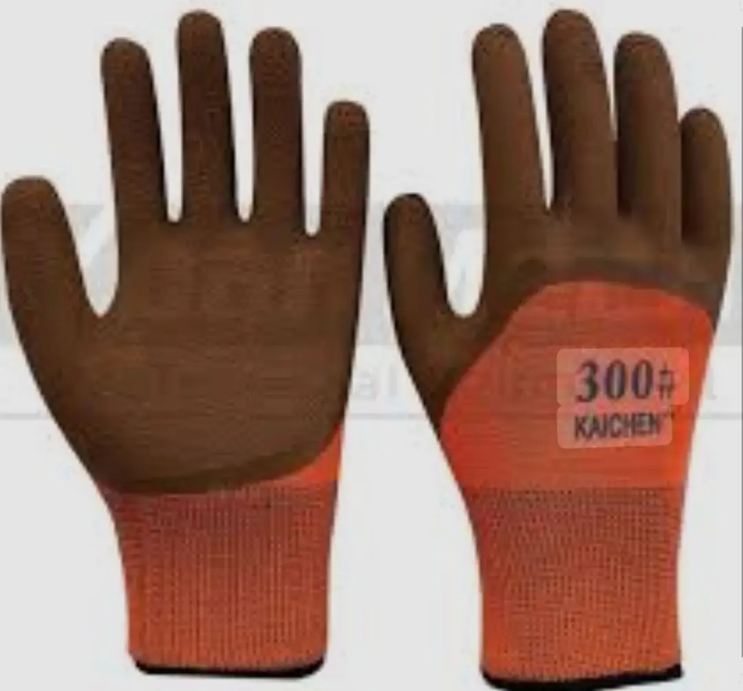 Brown Thin Gloves Lightweight