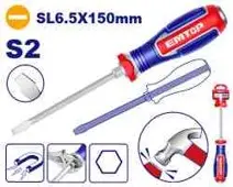 Emtop EGTSL61501 | Şliçli Tornavida 6,5mm x 150mm