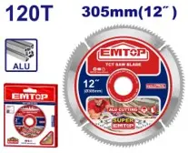 Emtop ETCT23051201 | Aluminum Circular Saw Blade 305mm 120T