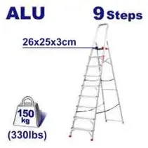 Emtop ELAD1091 | Aluminum Ladder 2x9 Steps