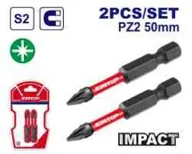Emtop ESBTM5PZ250 | Uruly burawlaýjy biti PZ2 50mm 2 sany