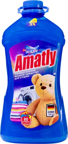 Amatly 4833003051696 | Liquid Laundry Detergent Ocean Fragrance 4 kg