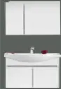 ALICA Turkiye | Bathroom Set MDF 65x45 White