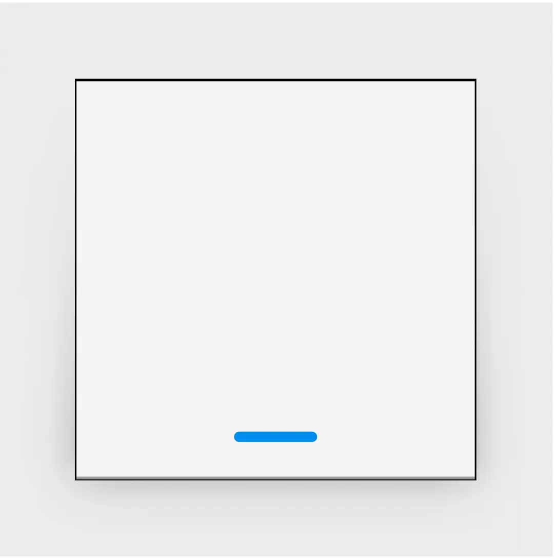 Moderna E01030 | Выключатель 10A 250V с индикатором скрытой установки