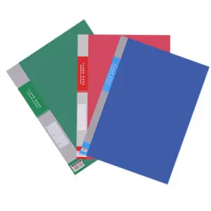 Folder with 100 Clear Sheets A4 Polypropylene