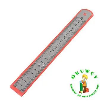 Unbranded | Metal Ruler 20 cm Stainless Steel