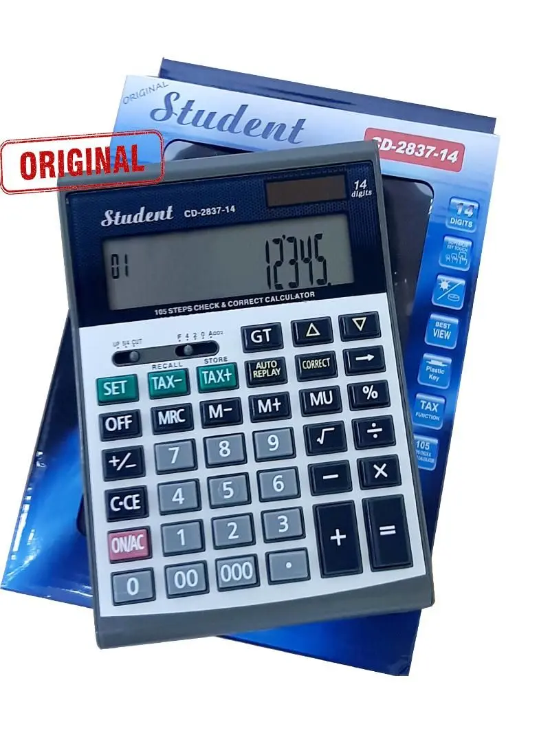 Student CD-2837-14 | Kalkulýator 14 Belgili Displeý