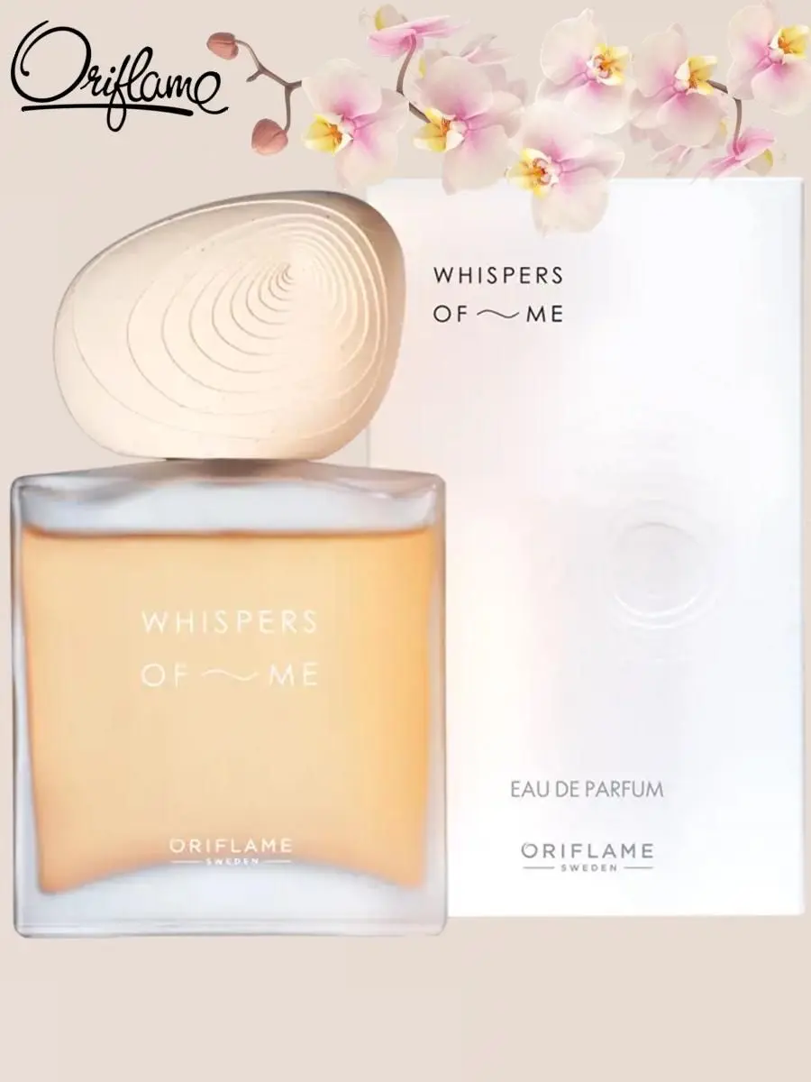 ORIFLAME 40809 | Parfumeriýa suwy «WHISPERS OF ME» 50 ml, uzak dowamly gül-muskusly