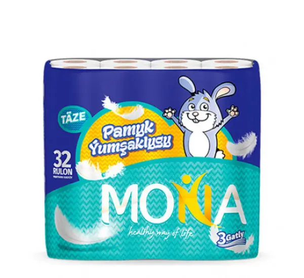 MONA | Toilet Paper 32 Rolls Blue